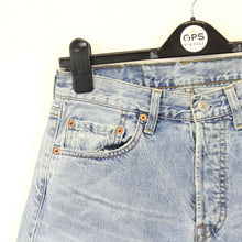 Load image into Gallery viewer, Womens LEVIS 501 Shorts Light Blue | W28
