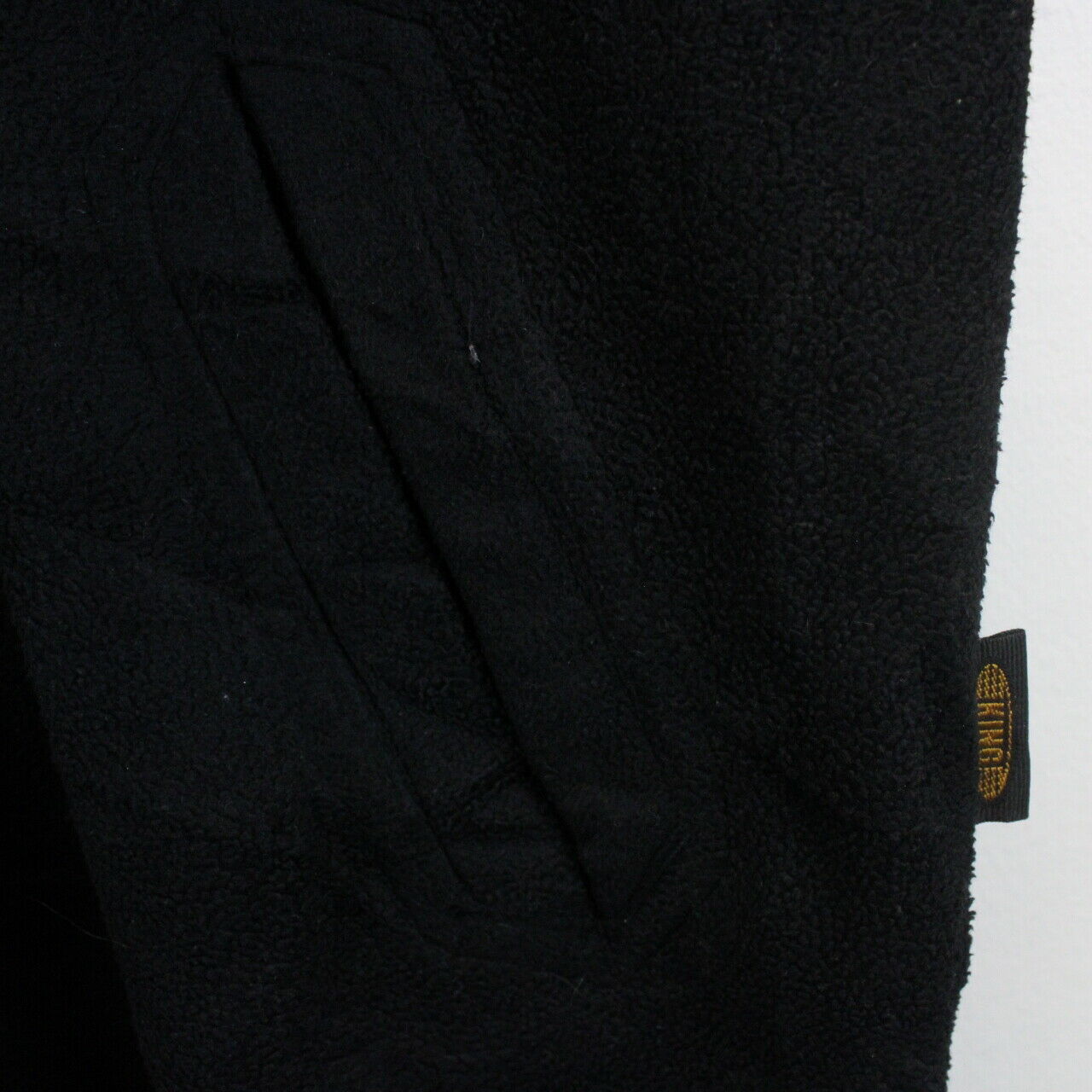 PUMA KING 90s 1/4 Zip Fleece Black | Medium