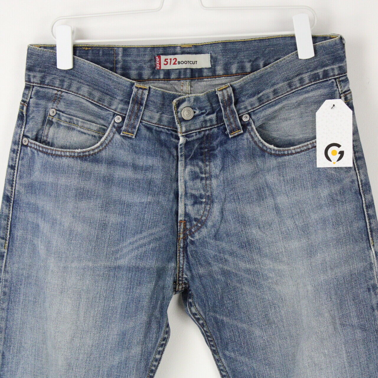 Mens LEVIS 512 Jeans Mid Blue | W32 L34