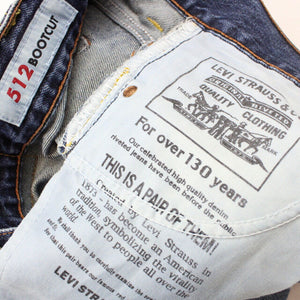 Womens LEVIS 512 Jeans Blue | W32 L30