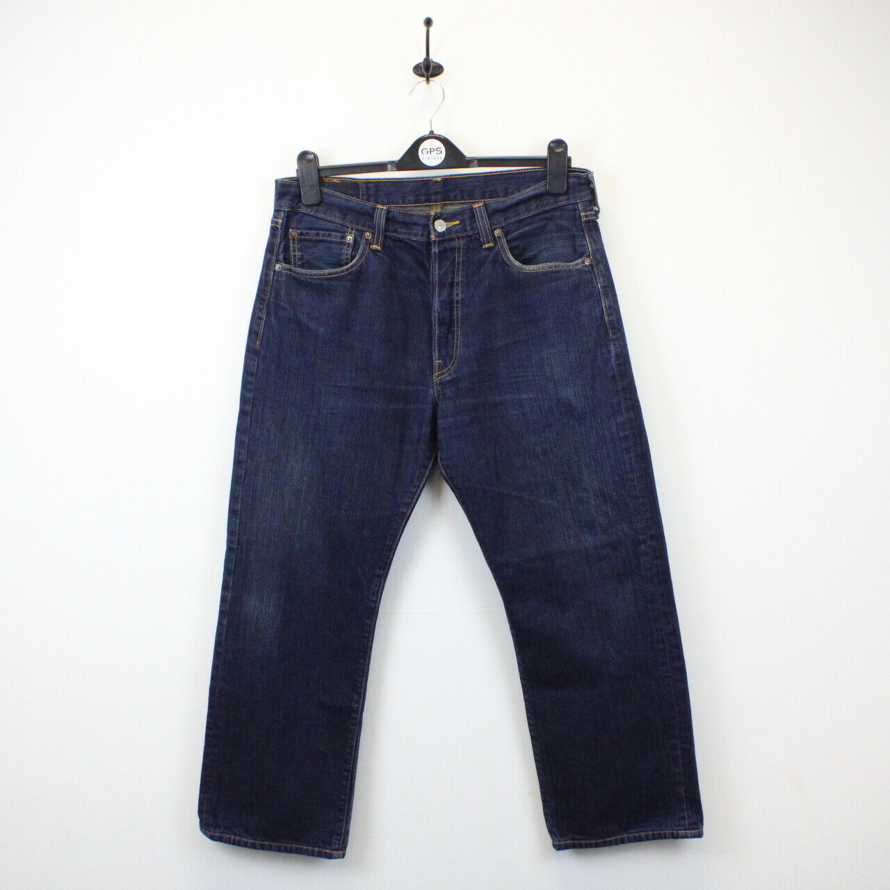 Womens LEVIS 501 Jeans Dark Blue |  W34 L26