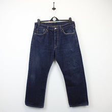 Load image into Gallery viewer, Womens LEVIS 501 Jeans Dark Blue |  W34 L26
