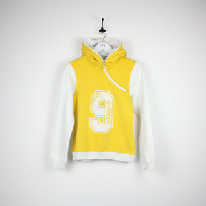 Womens ADIDAS Hoodie Yellow | XS