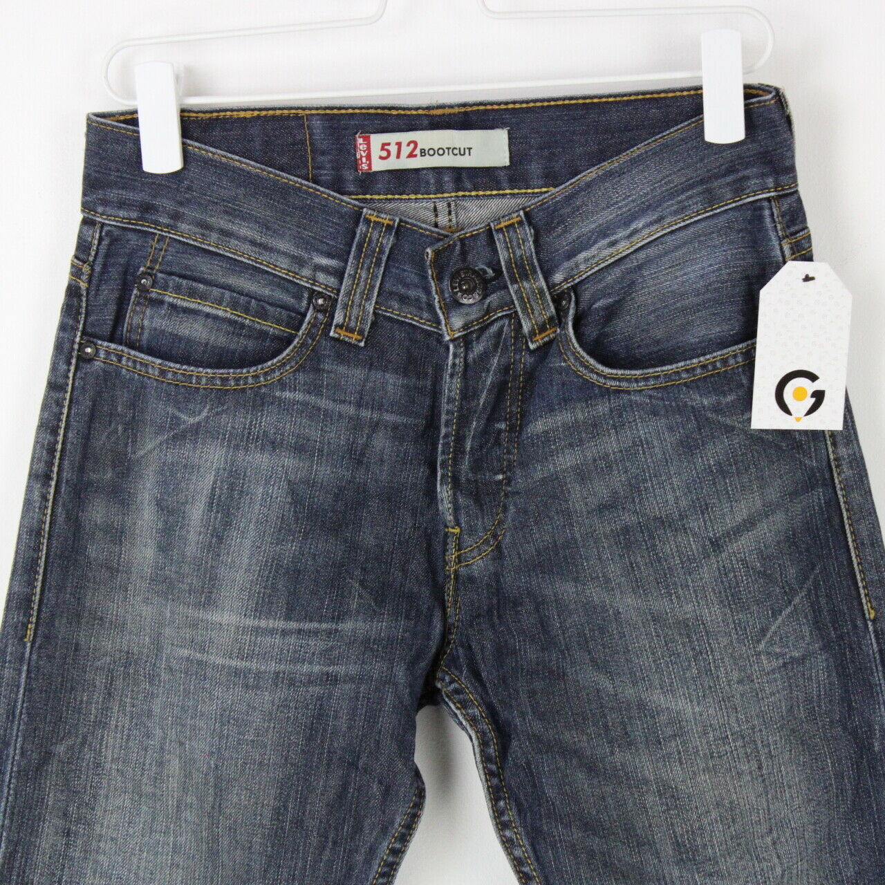 Mens LEVIS 512 Jeans Dark Blue | W28 L32