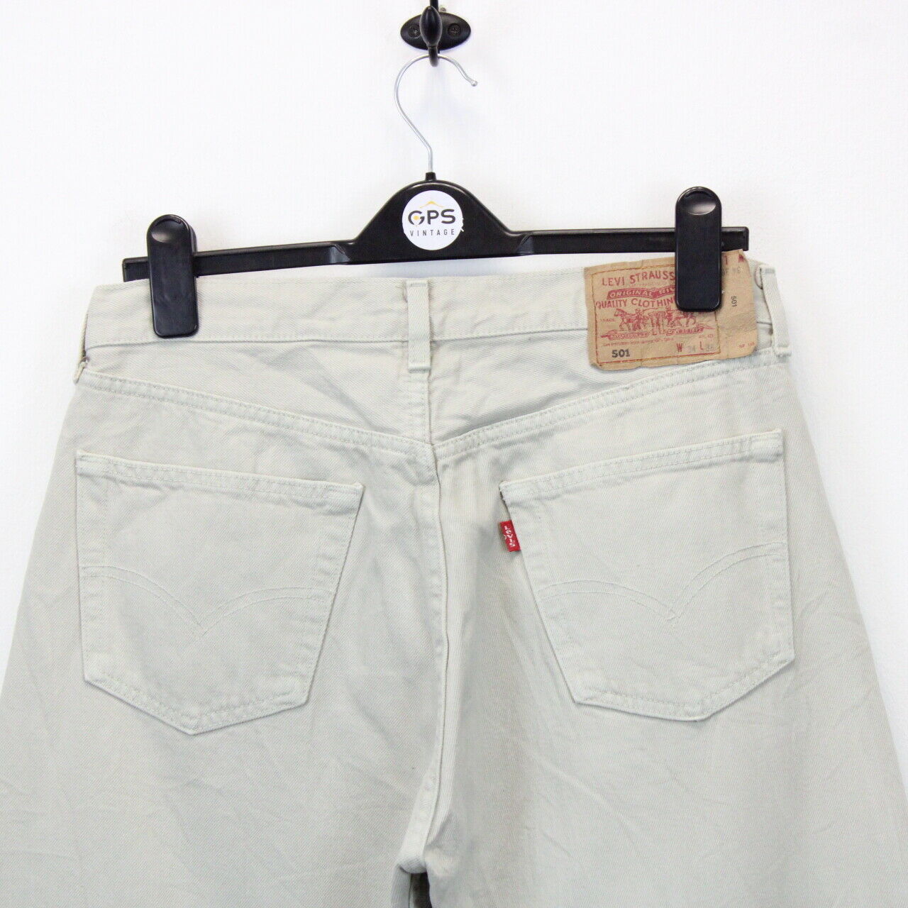 LEVIS 501 Jeans Beige | W33 L36
