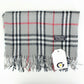 BURBERRY 00s Nova Check Scarf | Grey