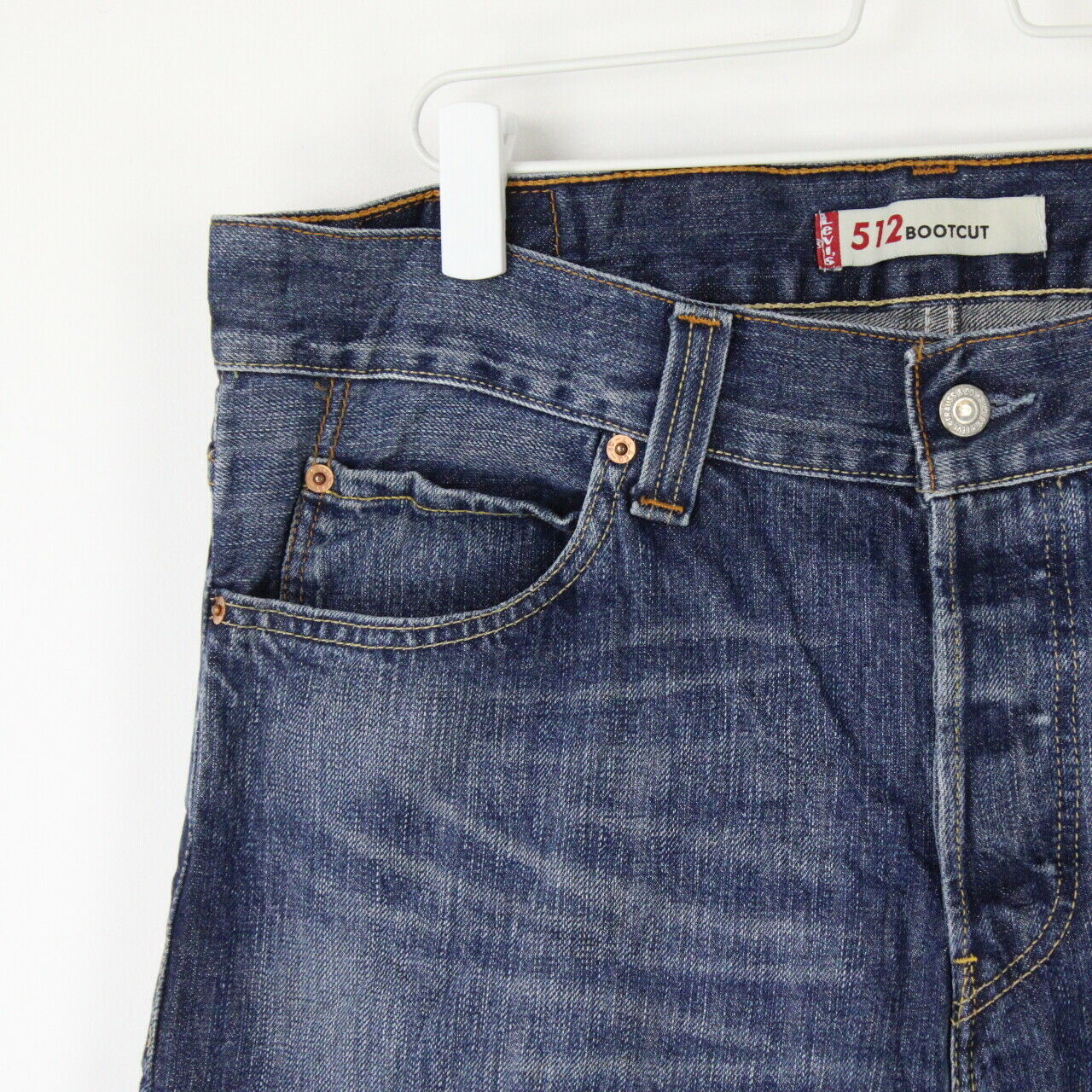 Mens LEVIS 512 Jeans Mid Blue | W38 L30