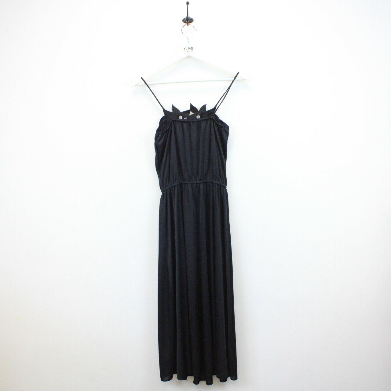 Womens 80s Dress Black | Small