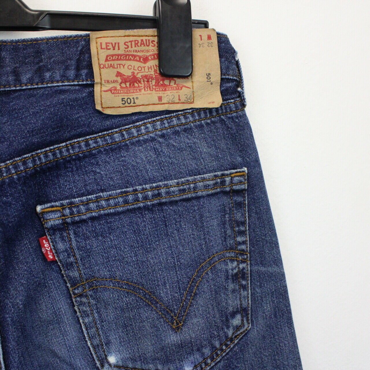 LEVIS 501 Jeans Mid Blue | W32 L34