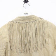 Load image into Gallery viewer, Womens 90s Suede Jacket Beige | Large
