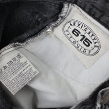 Load image into Gallery viewer, Mens LEVIS 615 Jeans Black Charcoal | W34 L28
