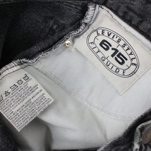 Mens LEVIS 615 Jeans Black Charcoal | W34 L28