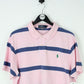 Mens RALPH LAUREN Polo Shirt Pink | XXL