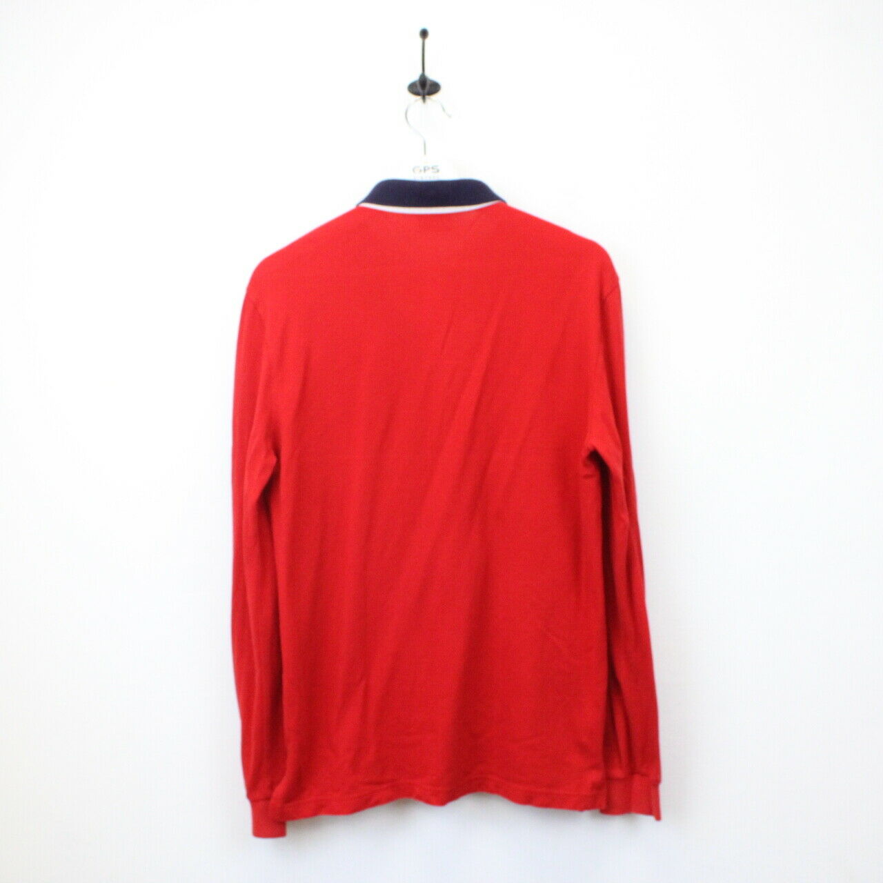 LACOSTE Rugby Polo Shirt Red | Medium