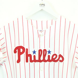 MLB 00s Philadelphia PHILLIES Jersey White | XS