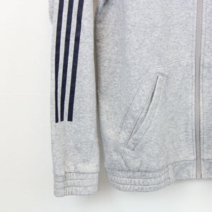 ADIDAS Hoodie Grey | Small