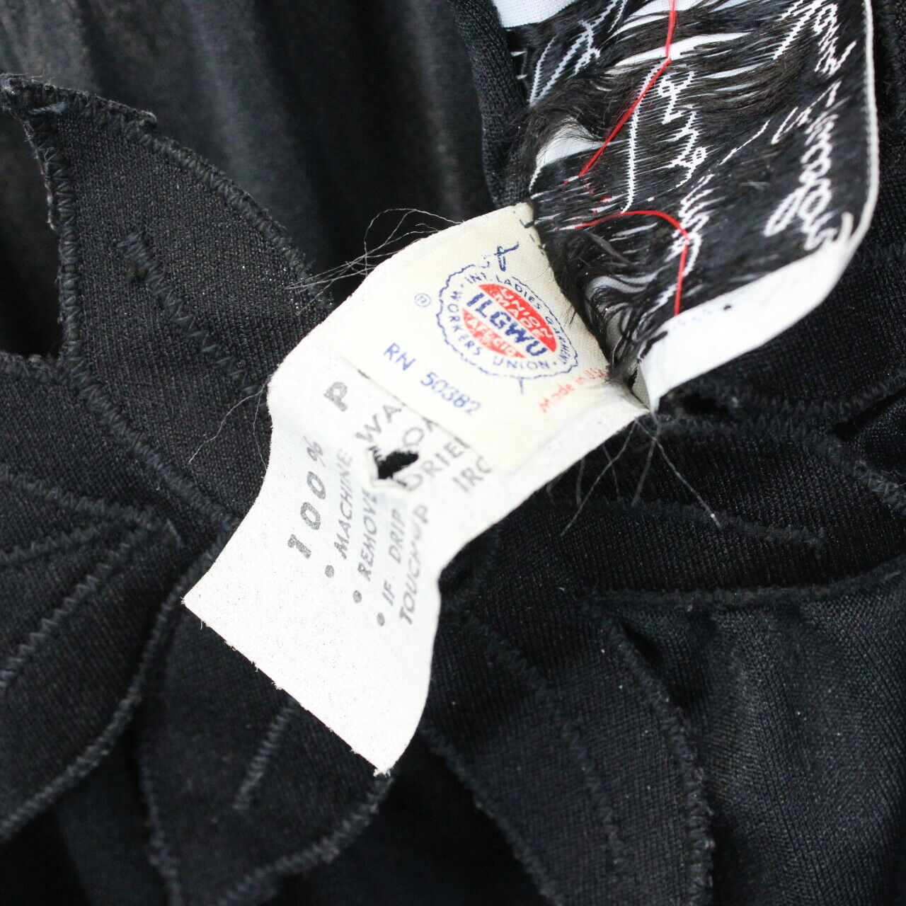 Womens 80s Dress Black | Small