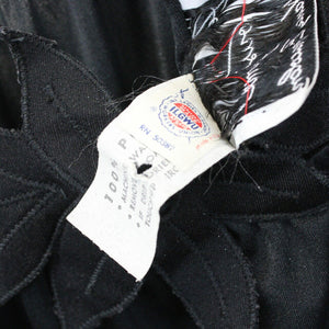 Womens 80s Dress Black | Small