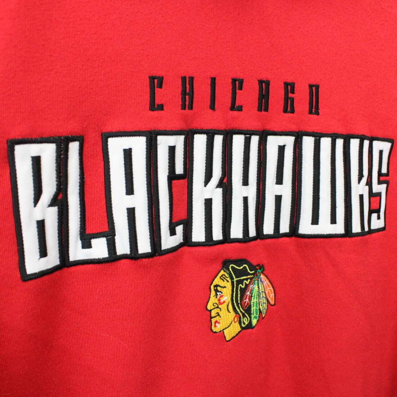 NHL 00s Chicago BLACKHAWKS Hoodie Red | XL