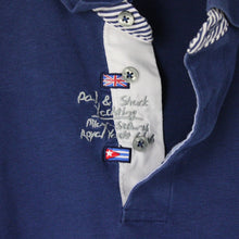 Load image into Gallery viewer, Mens PAUL &amp; SHARK Polo Shirt Navy Blue | Large
