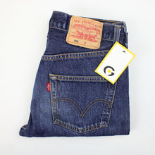 Load image into Gallery viewer, Womens LEVIS 501 Jeans Dark Blue | W29 L32
