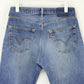 Mens LEVIS 501 Jeans Mid Blue | W32 L34