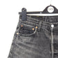 Womens LEVIS 501 Shorts Grey Charcoal | W28