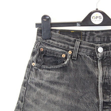 Load image into Gallery viewer, Womens LEVIS 501 Shorts Grey Charcoal | W28
