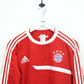 ADIDAS Bayern Munich Sweatshirt Red | Medium