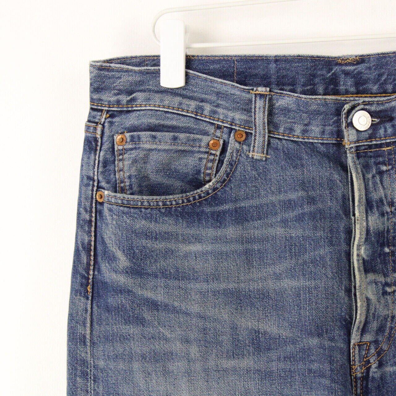LEVIS 501 Jeans Mid Blue | W33 L34