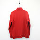 ADIDAS 00s 1/4 Zip Sweatshirt Red | Medium
