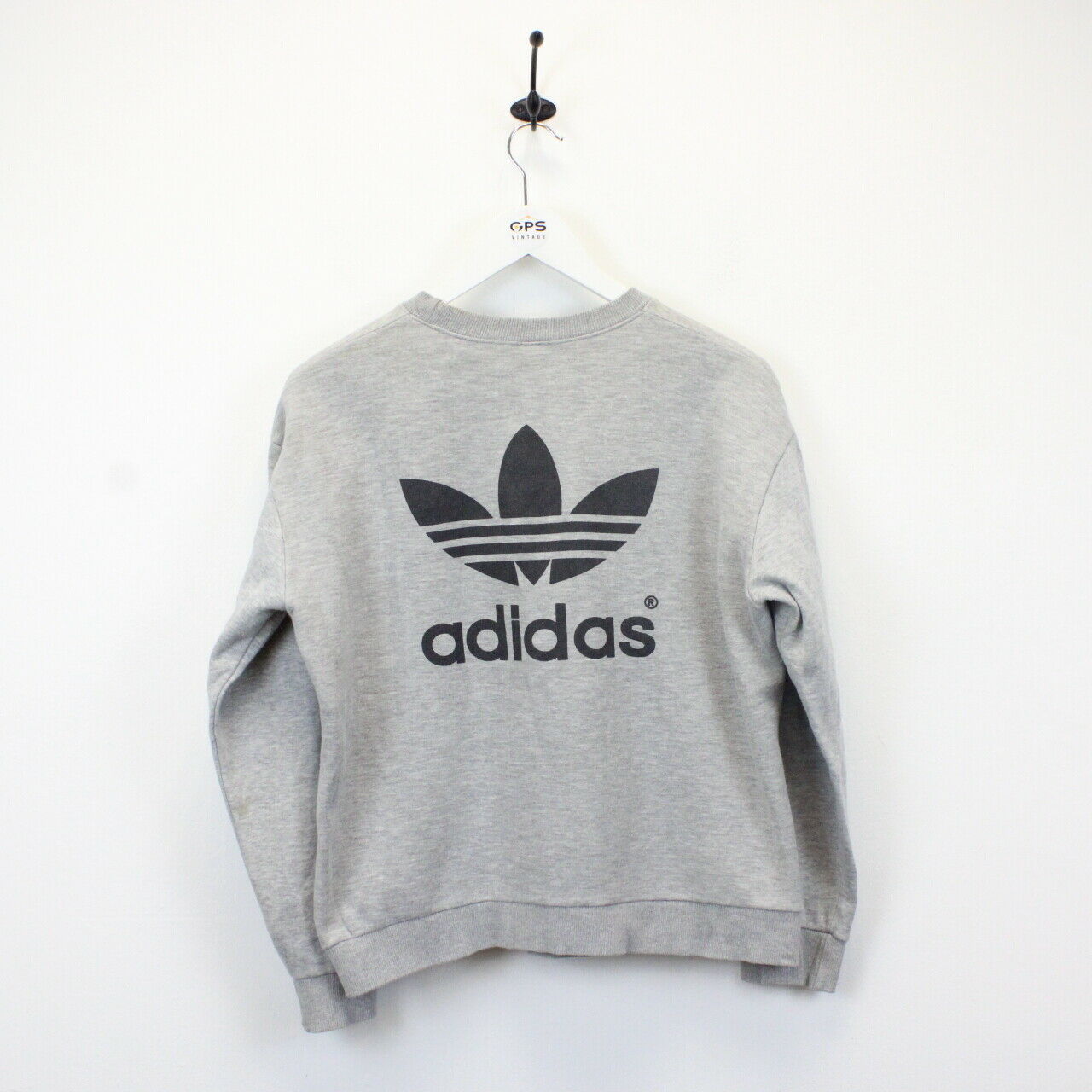 Womens ADIDAS 90s Sweatshirt Grey | Small