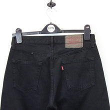 Load image into Gallery viewer, Womens LEVIS 501 Jeans Black | W30 L28
