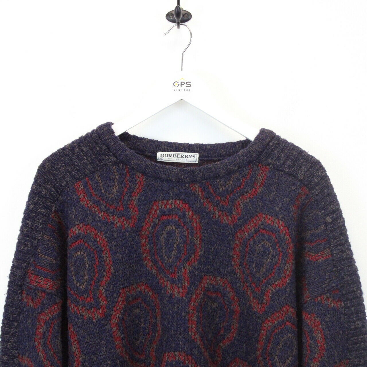 BURBERRYS 90s Knit Sweatshirt | Large