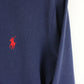 Mens RALPH LAUREN Polo Shirt Navy Blue | Small