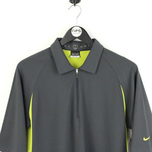 Mens NIKE Golf Polo Shirt Grey | Small