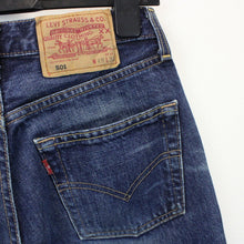 Load image into Gallery viewer, Womens LEVIS 501 Jeans Mid Blue | W26 L30
