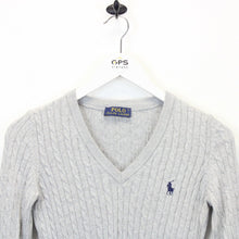 Load image into Gallery viewer, Womens RALPH LAUREN Knit Sweatshirt Grey | XS
