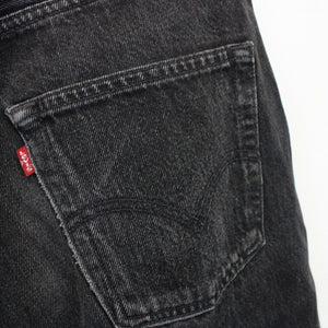 LEVIS 501 Jeans Black Charcoal | W33 L34