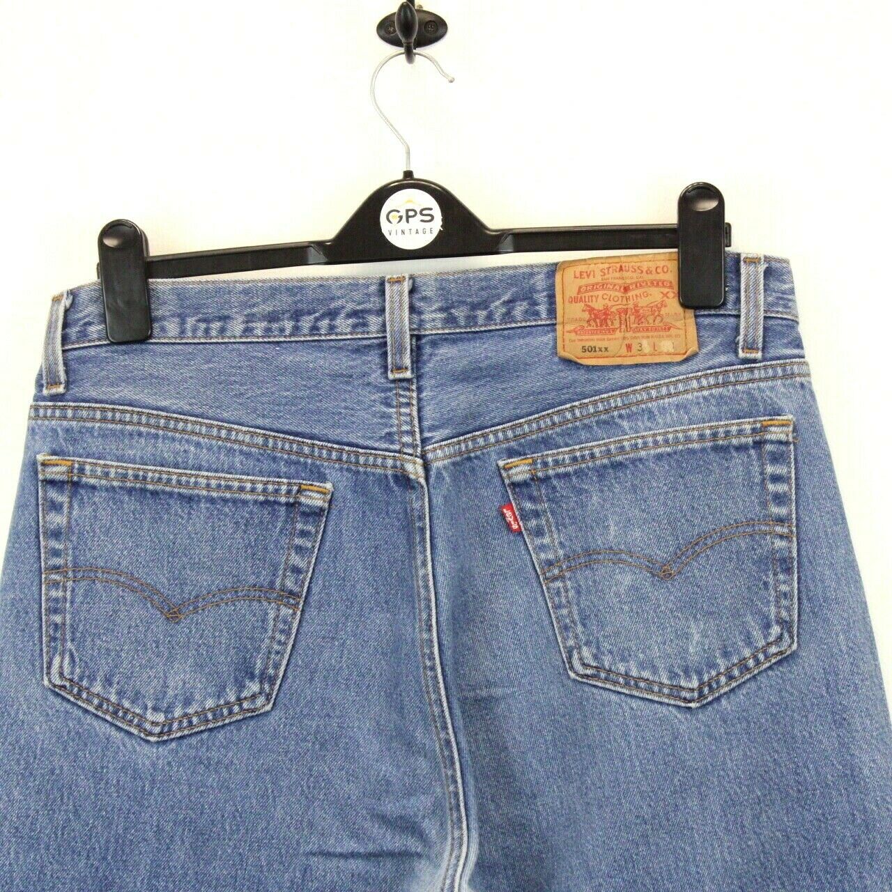 LEVIS 501 XX Jeans Light Blue | W34 L28 – GPS Vintage