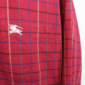 BURBERRYS 90s Shirt Red | Large