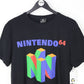 Mens NINTENDO 64 T-Shirt Black | Medium
