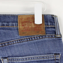 Load image into Gallery viewer, Mens LEVIS 511 Jeans Mid Blue | W33 L32
