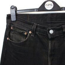 Load image into Gallery viewer, LEVIS 501 Jeans Black Charcoal | W32 L32

