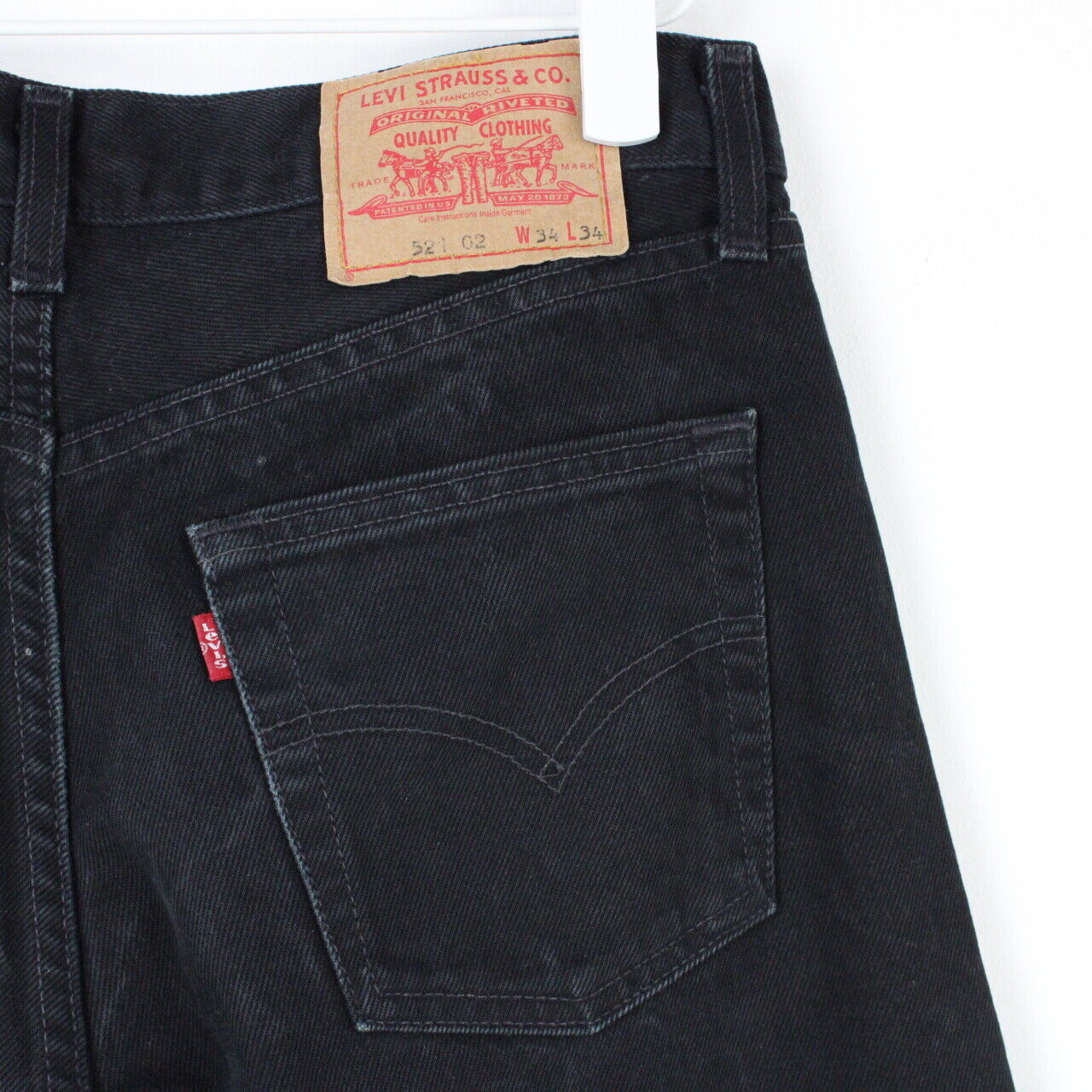 LEVIS 521 Jeans Black | W34 L34