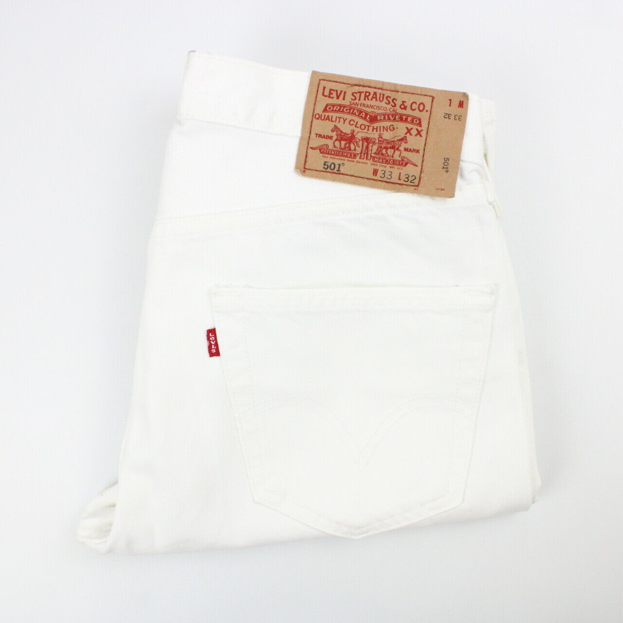 LEVIS 501 Jeans White | W33 L32