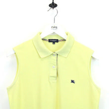 Load image into Gallery viewer, Womens BURBERRY Polo Shirt Yellow | XS
