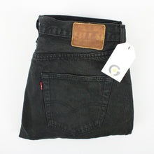 Load image into Gallery viewer, Mens LEVIS 501 Big E Jeans Black | W34 L32

