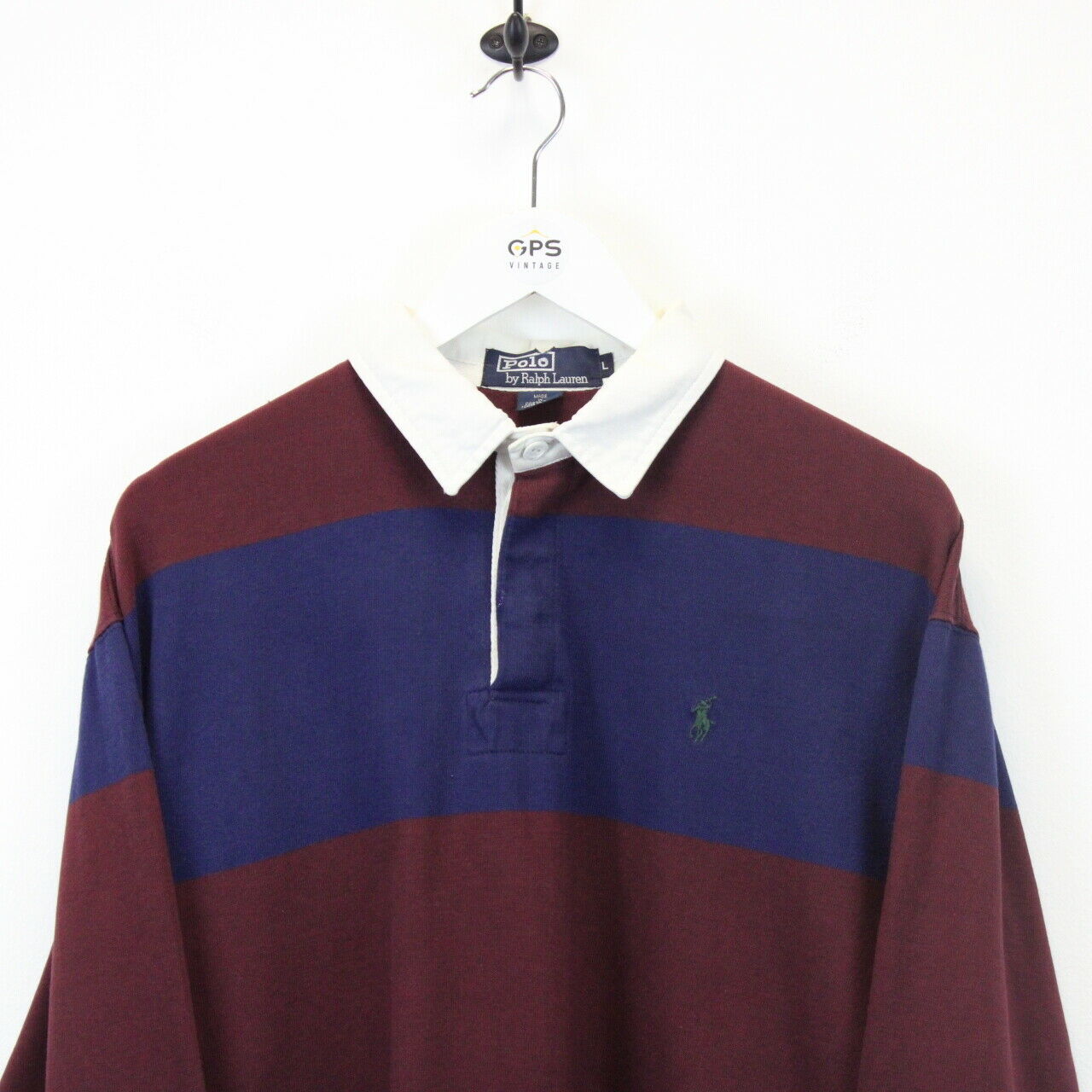 RALPH LAUREN Polo Shirt Multicolour | Large
