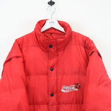 Load image into Gallery viewer, COCA COLA 90s Puffer Jacket Red  | XL
